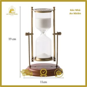 đồng hồ cát decor