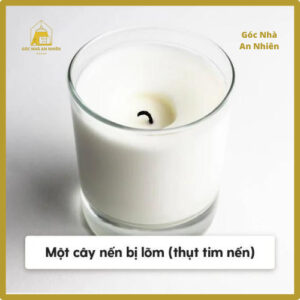 Cách đốt nến thơm không bị lõm