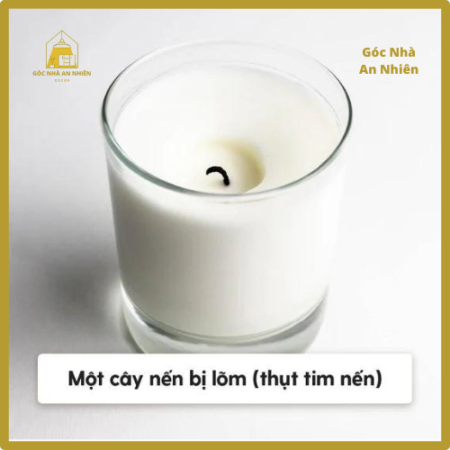 Cách đốt nến thơm không bị lõm